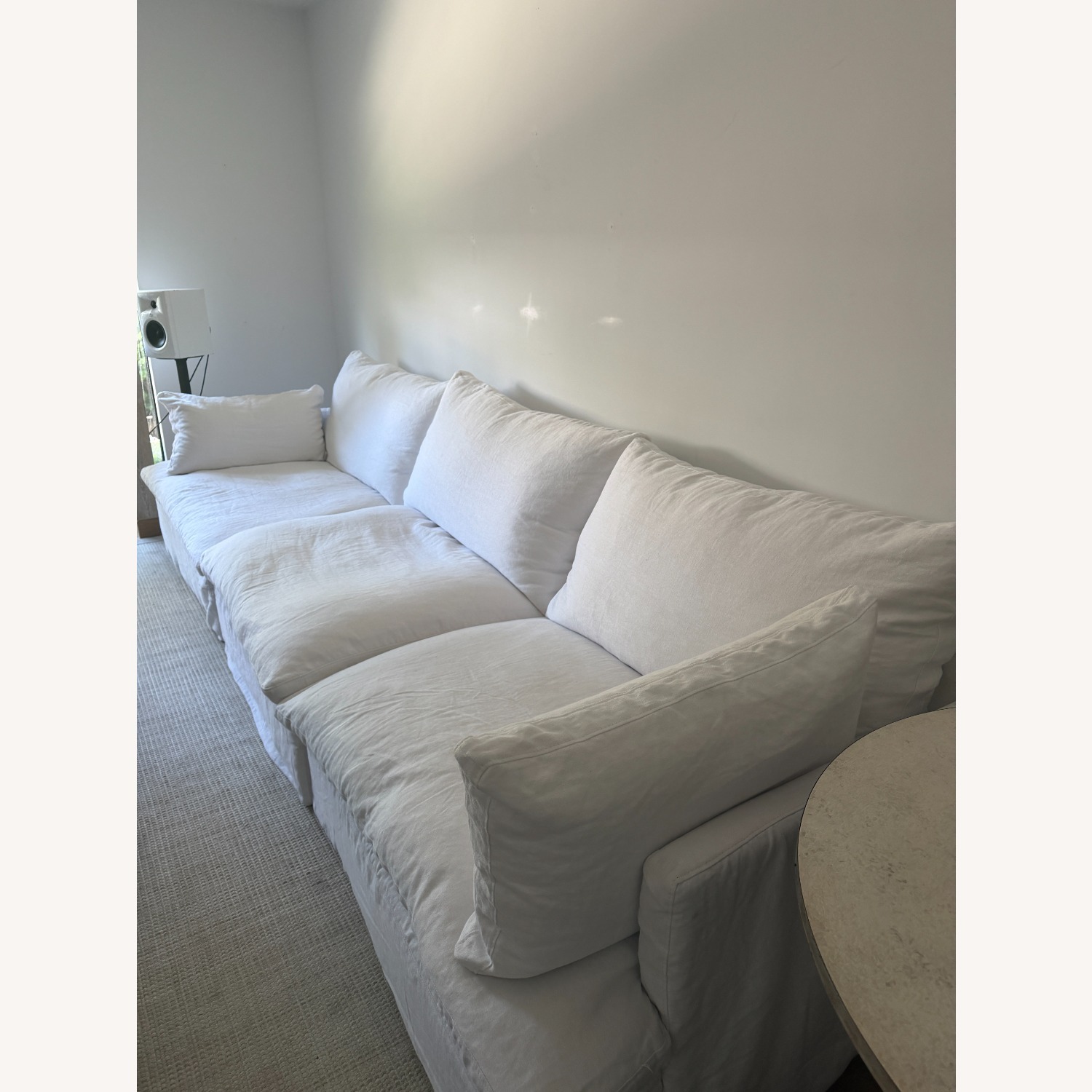 Restoration Hardware White 3+ Piece Sectional - image-2