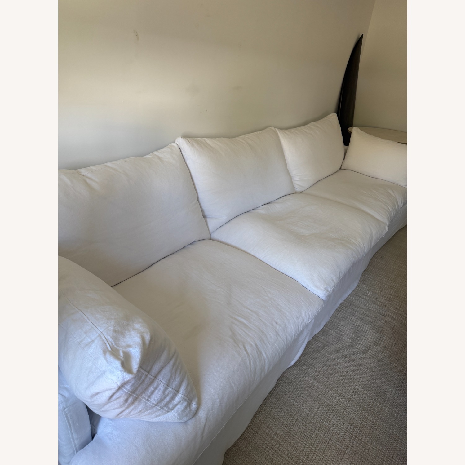 Restoration Hardware White 3+ Piece Sectional - image-3