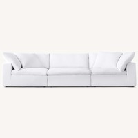 Restoration Hardware White 3+ Piece Sectional