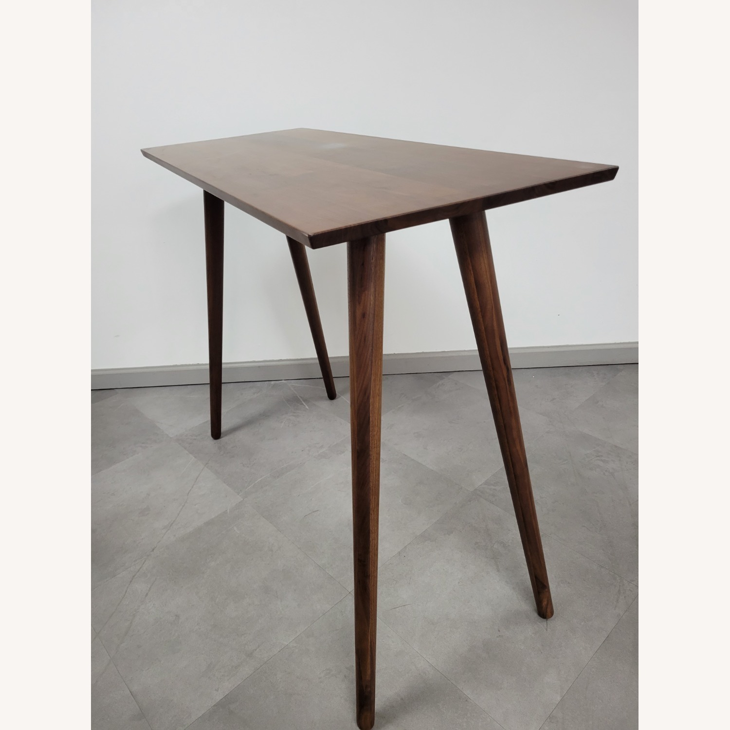 Article Dark Brown Wood Dining Table - image-3