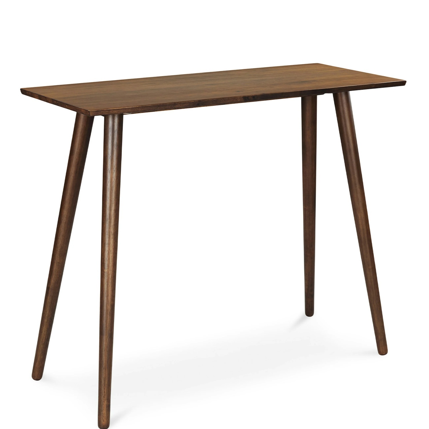 Article Dark Brown Wood Dining Table - image-9