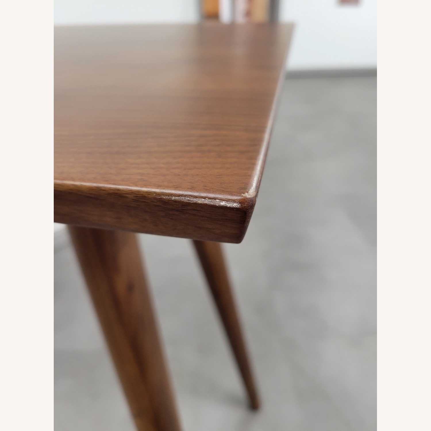 Article Dark Brown Wood Dining Table - image-4