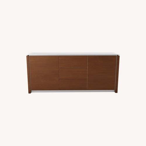 Used Calligaris Dark Brown Wood Sideboard for sale on AptDeco