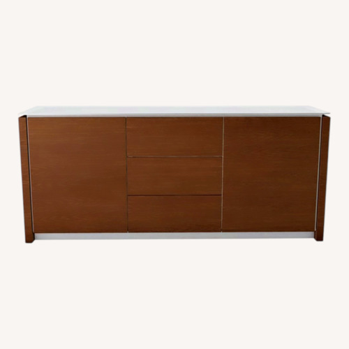 Used Calligaris Dark Brown Wood Sideboard for sale on AptDeco