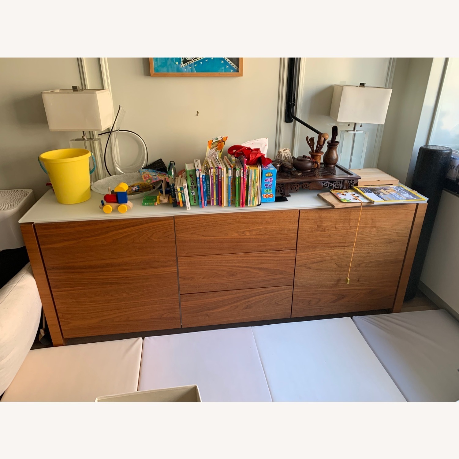 Calligaris Dark Brown Wood Sideboard - image-5