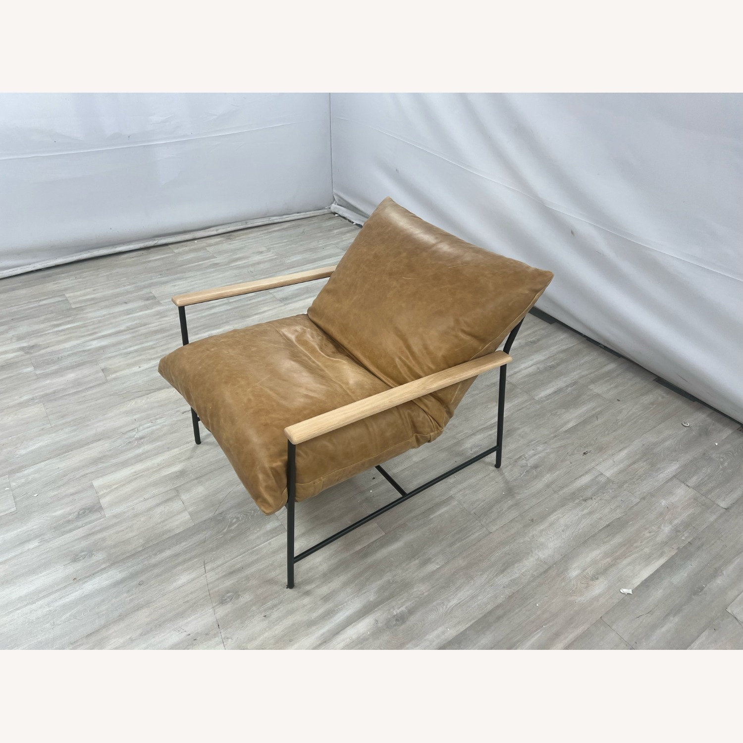 Denver Modern Vail Lounge Chair -Leather - image-2