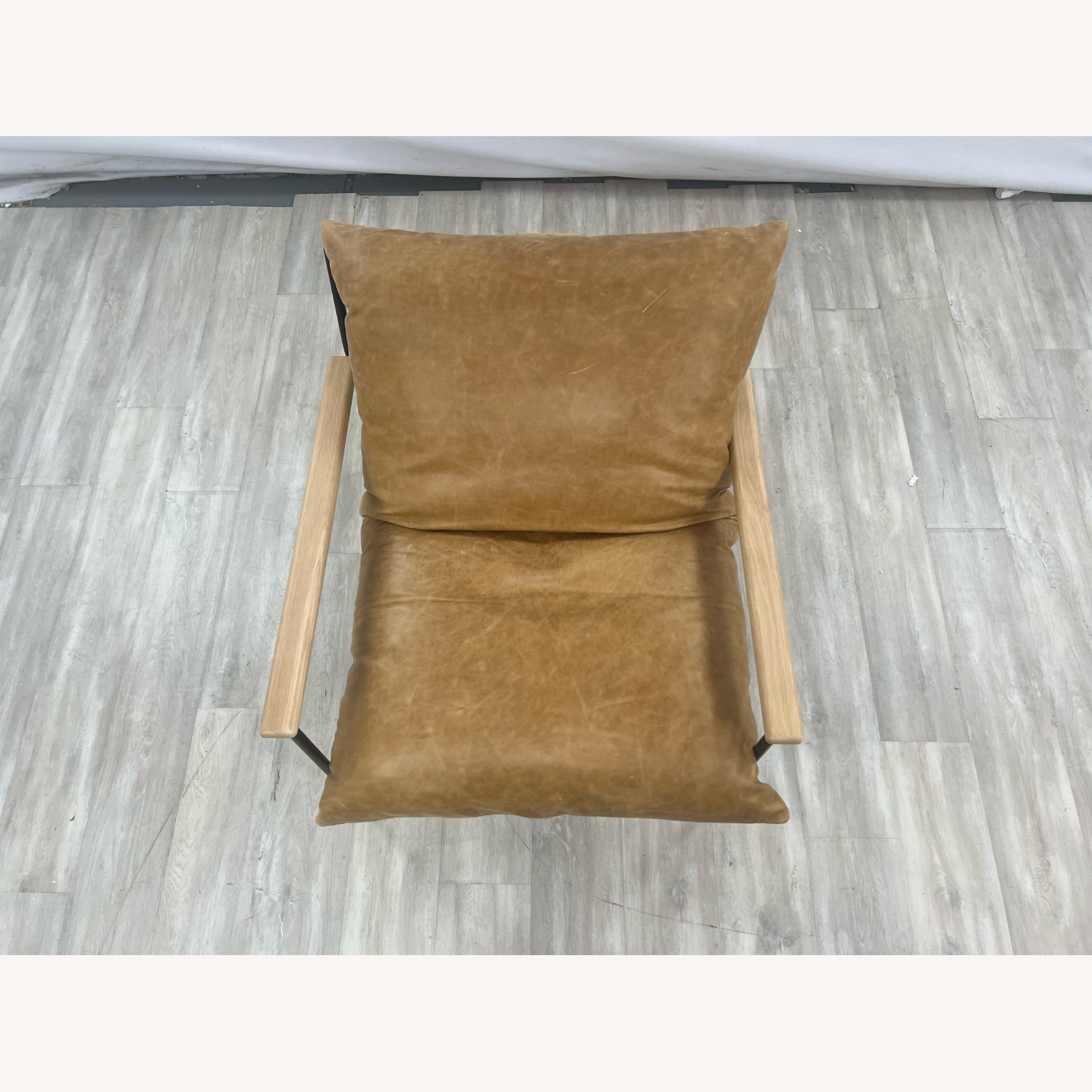 Denver Modern Vail Lounge Chair -Leather - image-6