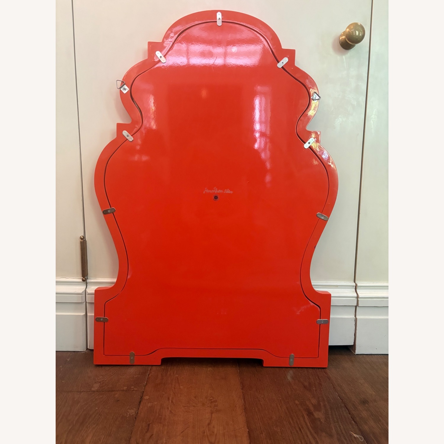 Jonathan Adler Queen Anne Orange Mirror - image-2