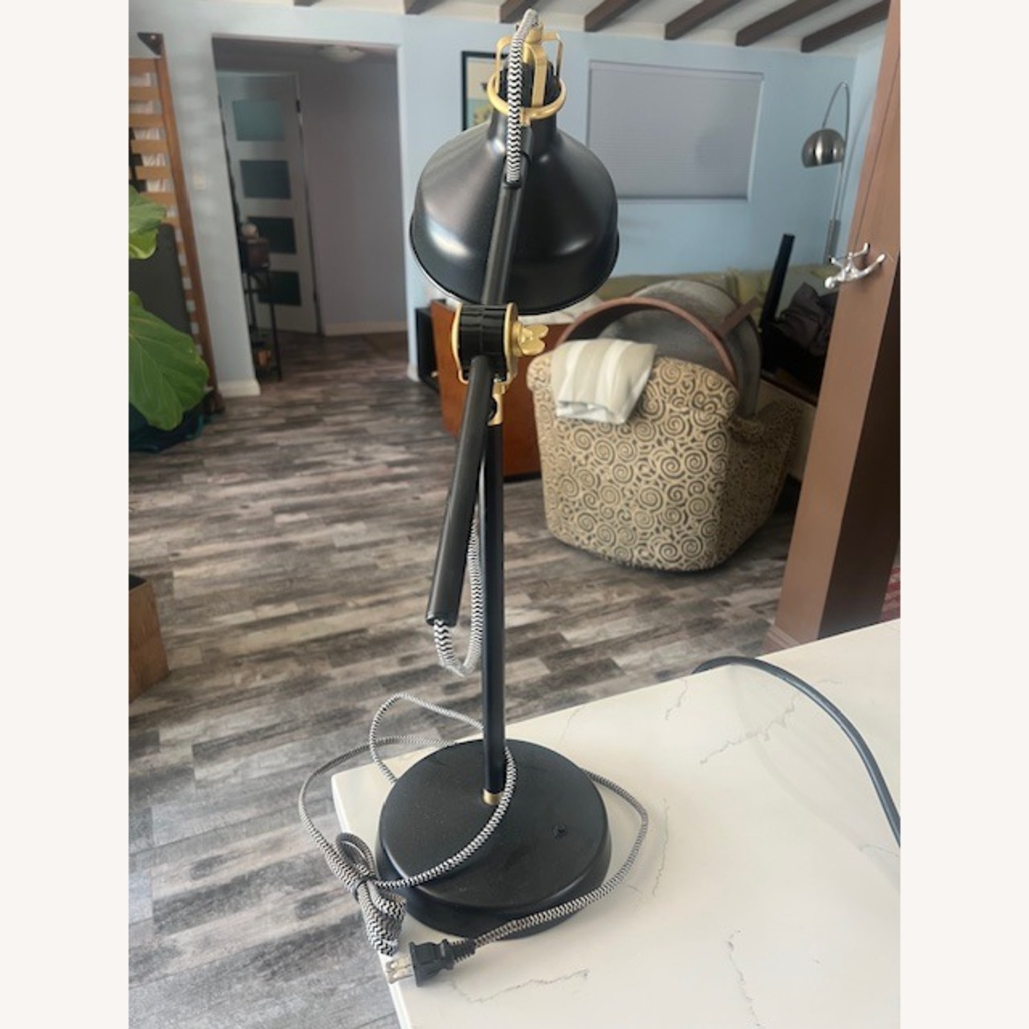 IKEA Ranarp Black Metal Table Lamp - image-1