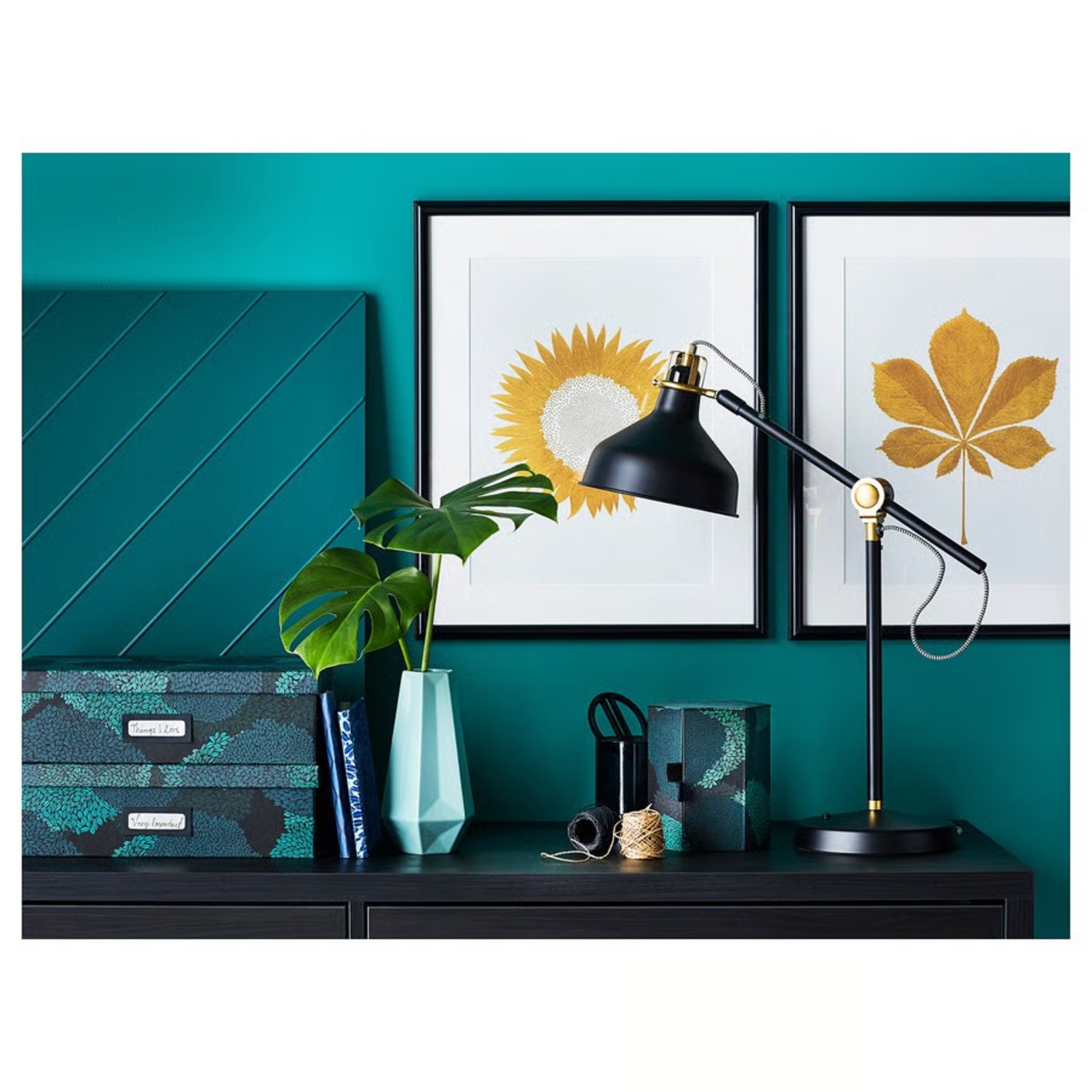 IKEA Ranarp Black Metal Table Lamp - image-3