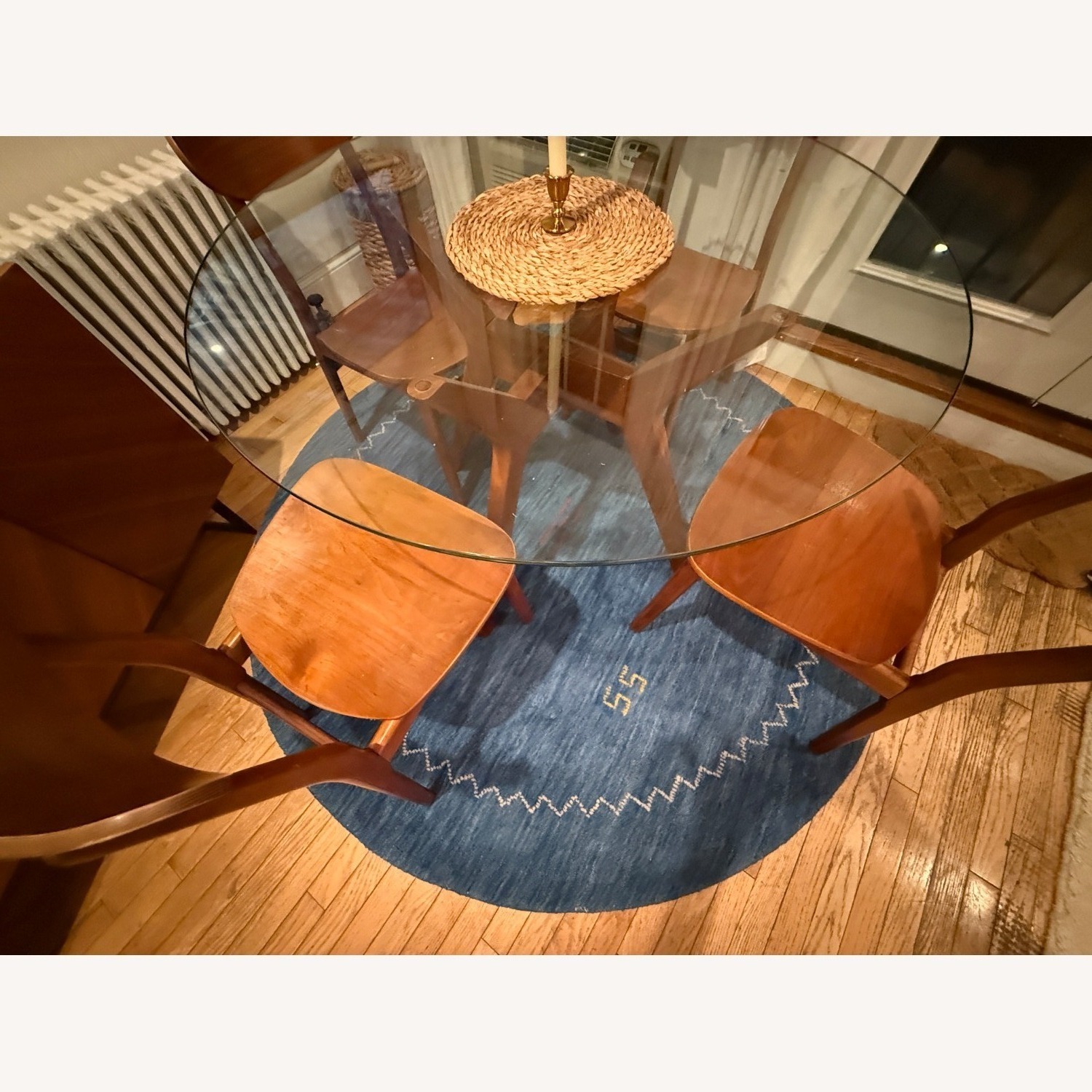 Safavieh Himalaya Blue Wool Area Rug 6' x 6' - image-4