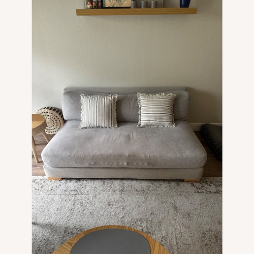 Used C2B Deseo 60’’ Loveseat Light Gray for sale on AptDeco