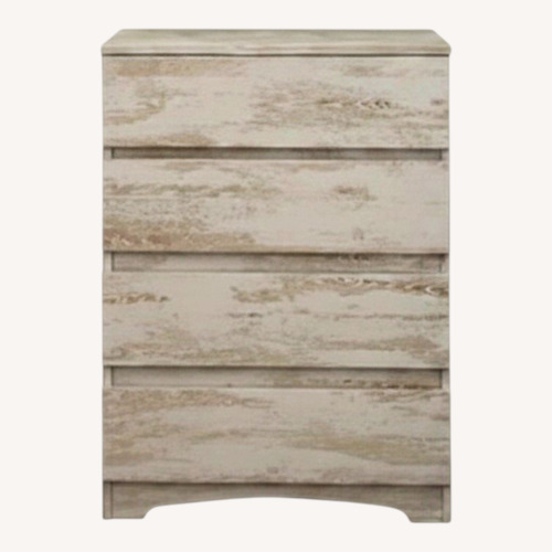 Used Wayfair 4 Drawer Wood Dresser for sale on AptDeco