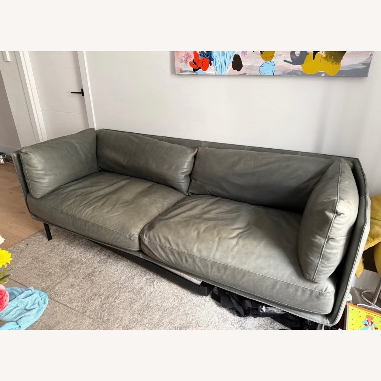 Crate & Barrel Wells Sofa 84 - image-1