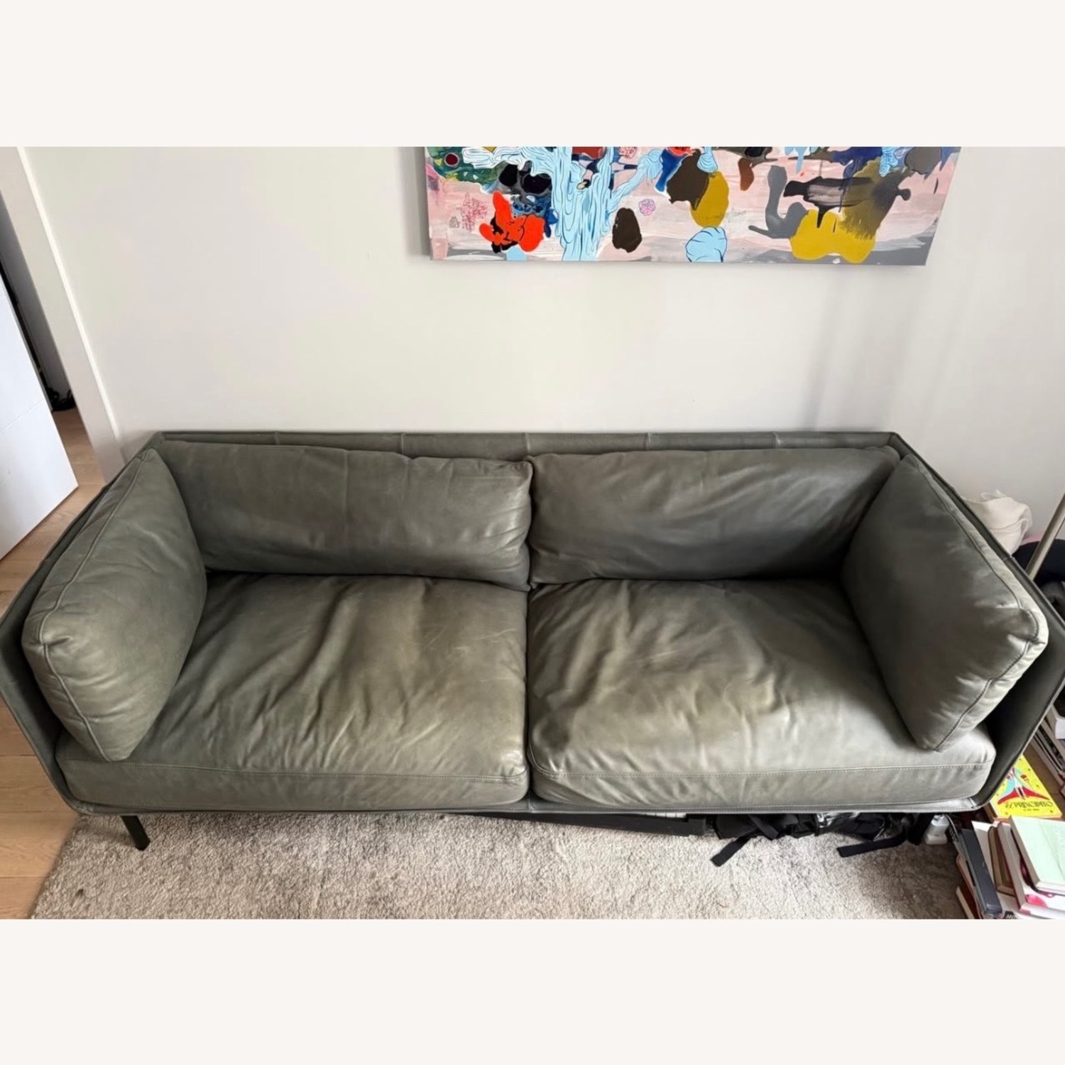 Crate & Barrel Wells Sofa 84 - image-2