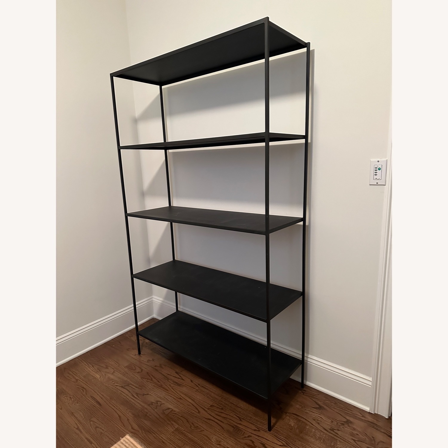 Room & Board Slim Bookcase in Natural Steel - image-3