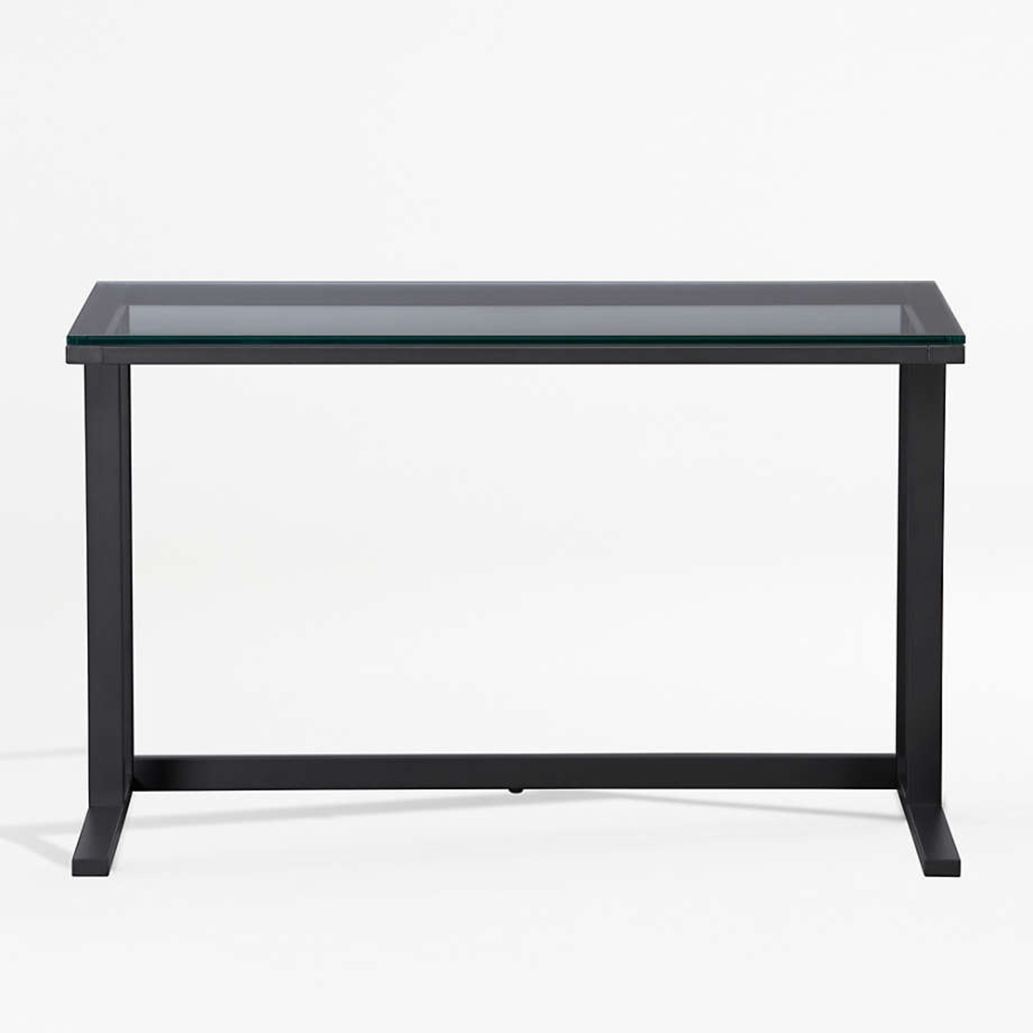 Crate & Barrel Pilsen Graphite Desk - image-2