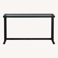 Crate & Barrel Pilsen Graphite Desk