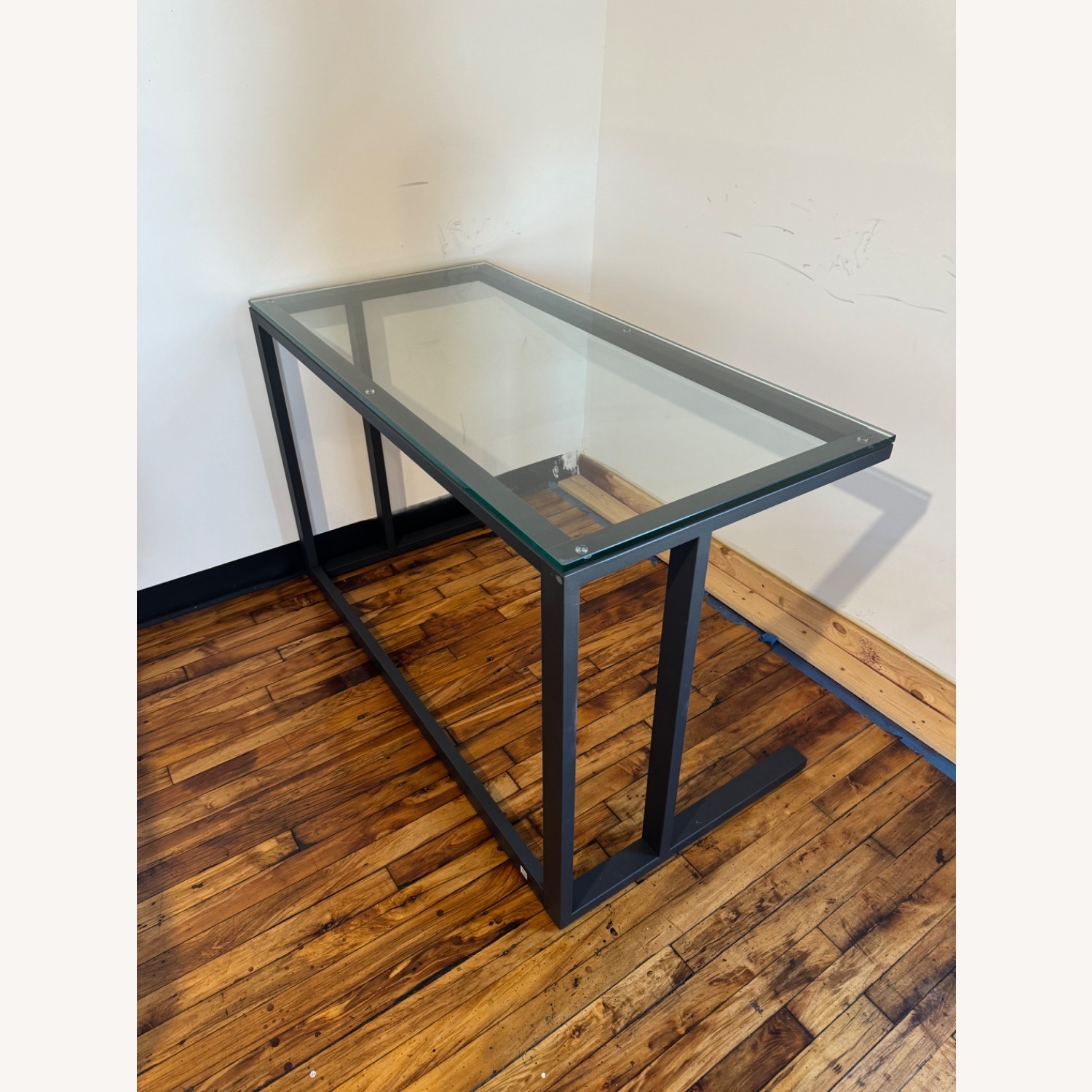 Crate & Barrel Pilsen Graphite Desk - image-6