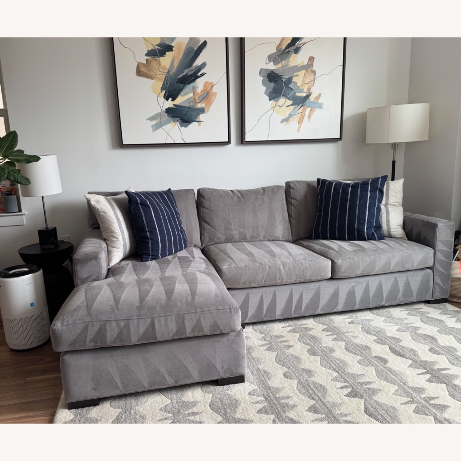 Crate and Barrel Sofa - image-2