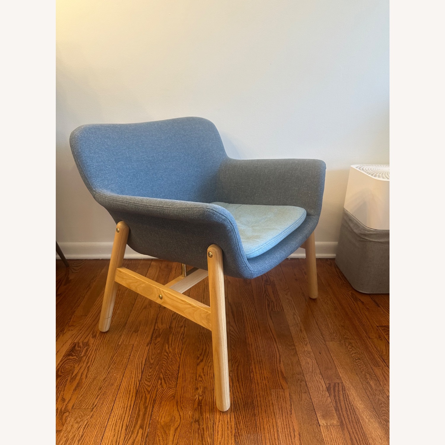 IKEA VEDBO Armchair Gunnared Blue - image-2