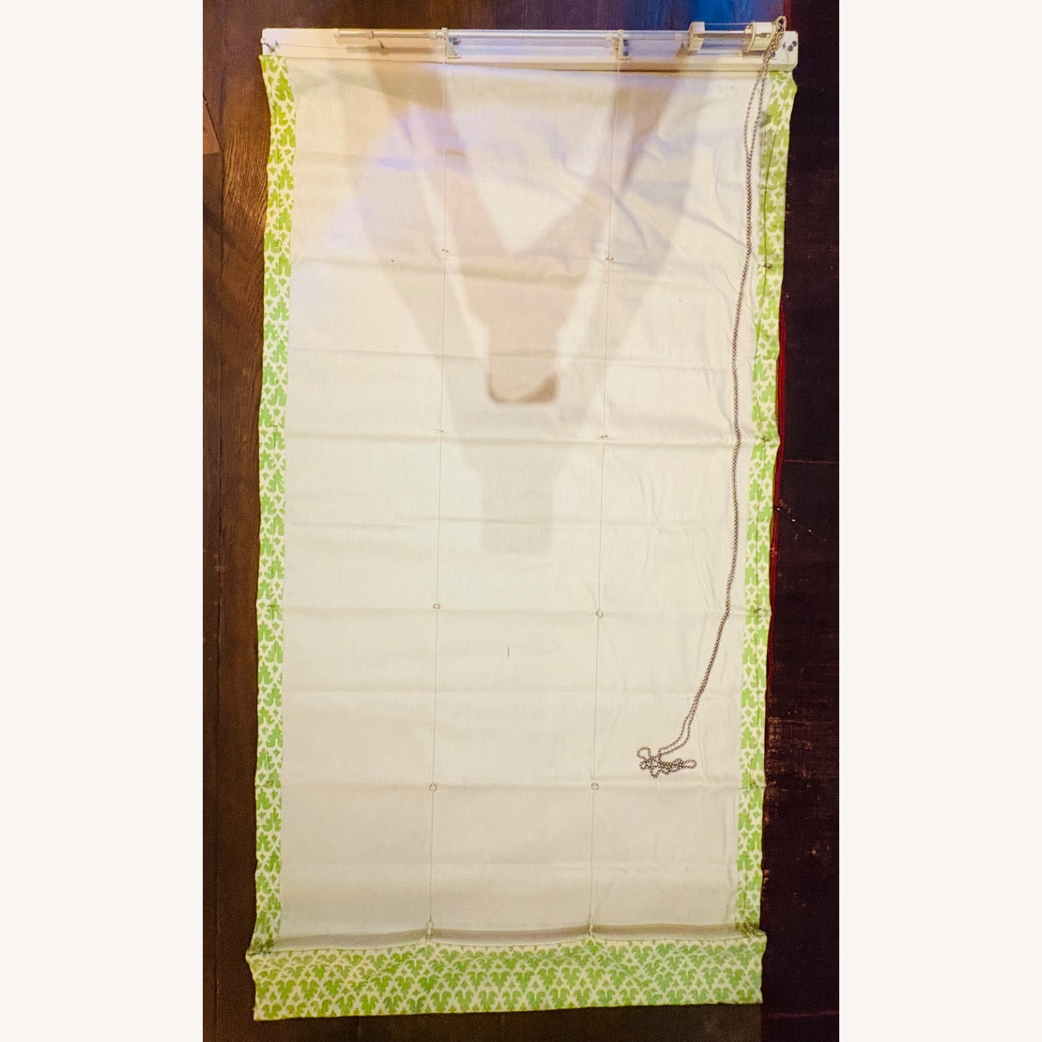 Custom Made Quadrille Roman Shades - image-3