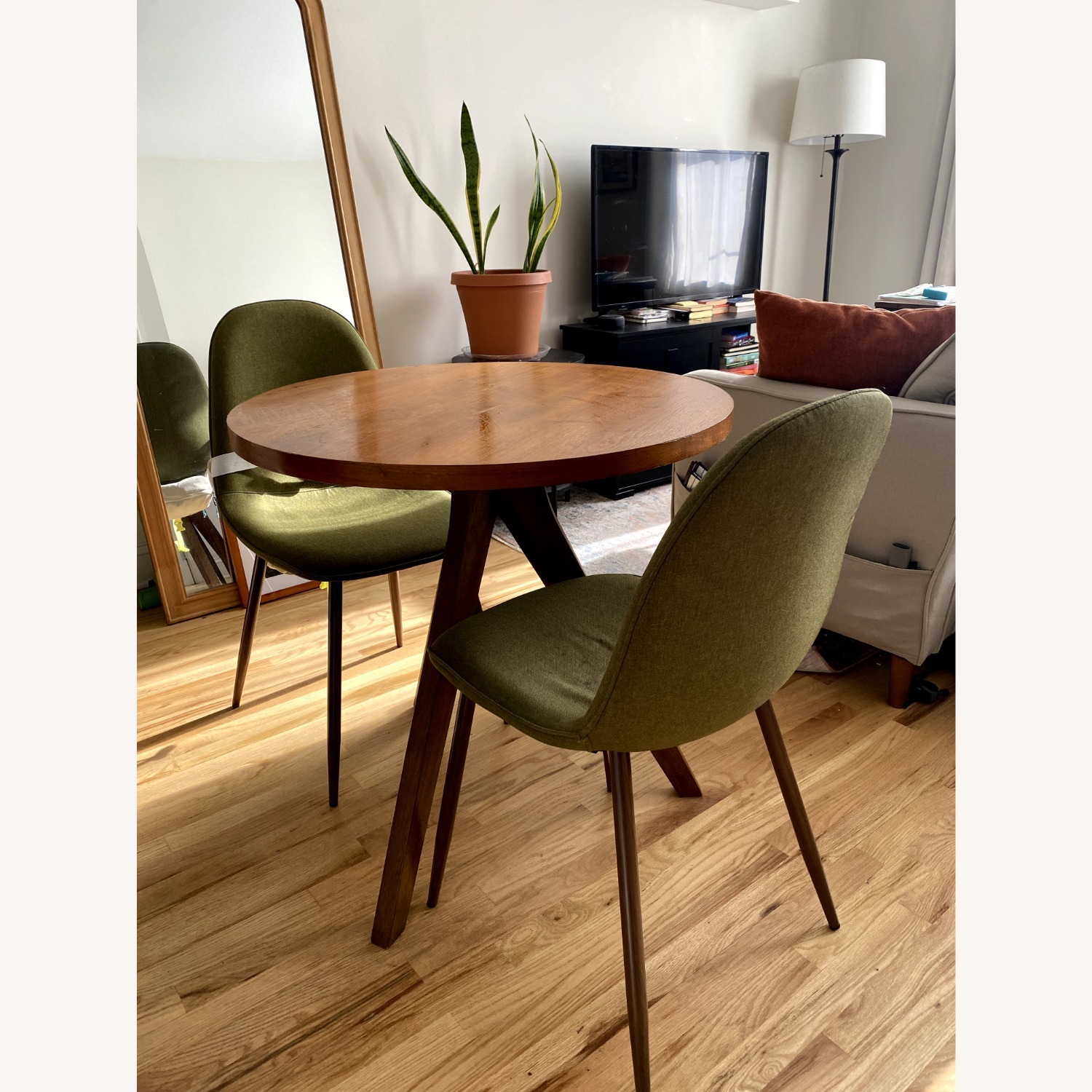 West Elm Wood Dining Table - image-1
