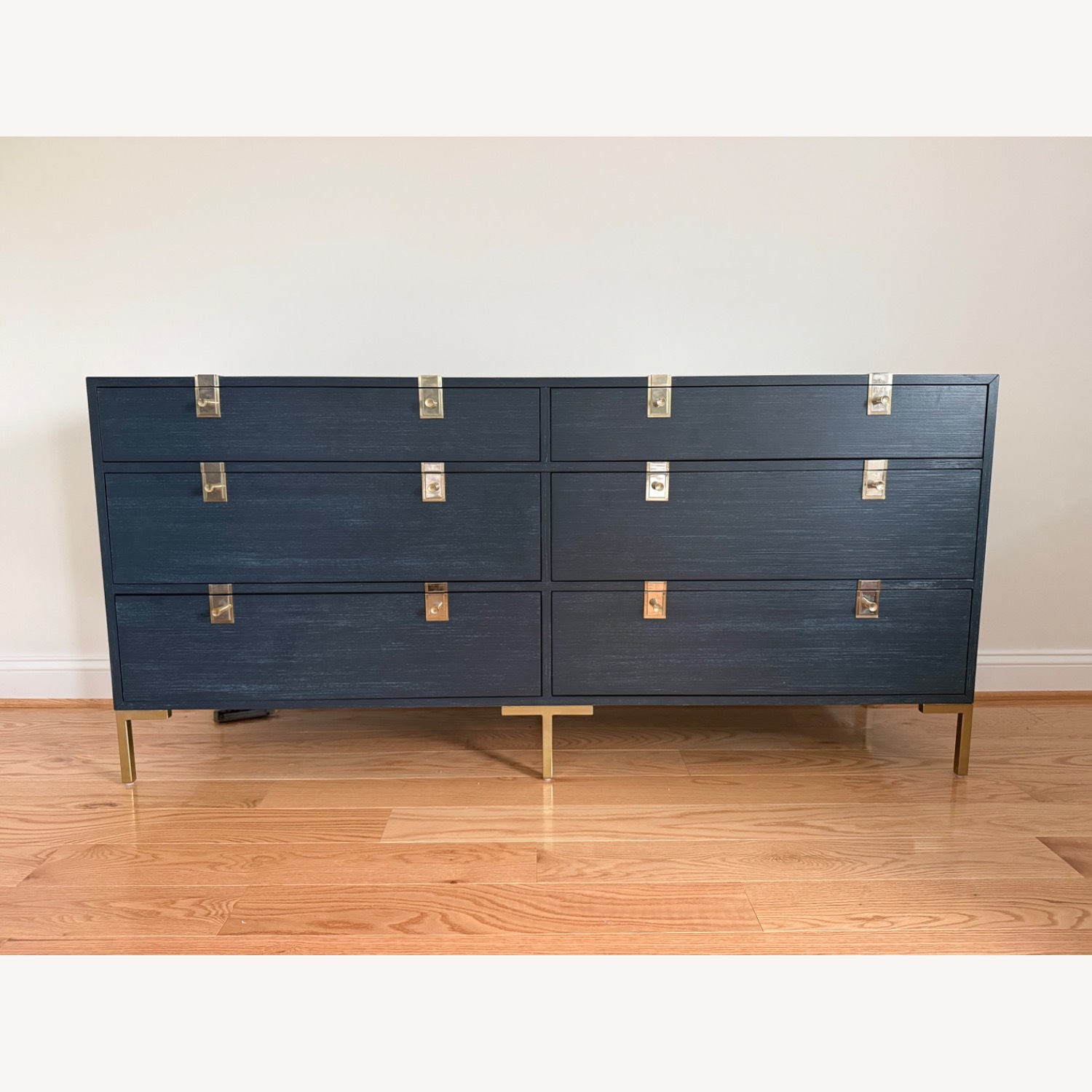 Anthropologie Ingram Blue Dresser - image-1