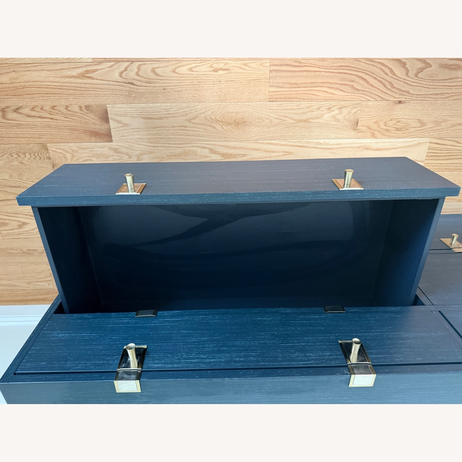 Anthropologie Ingram Blue Dresser - image-8