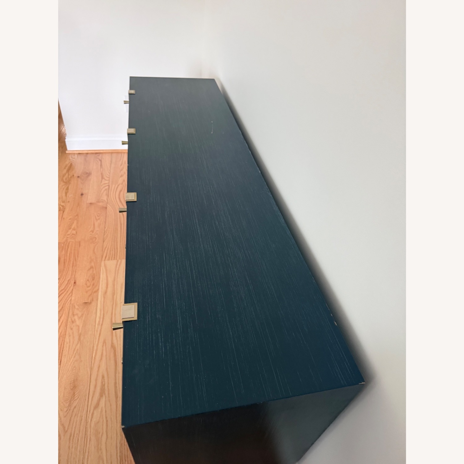 Anthropologie Ingram Blue Dresser - image-6