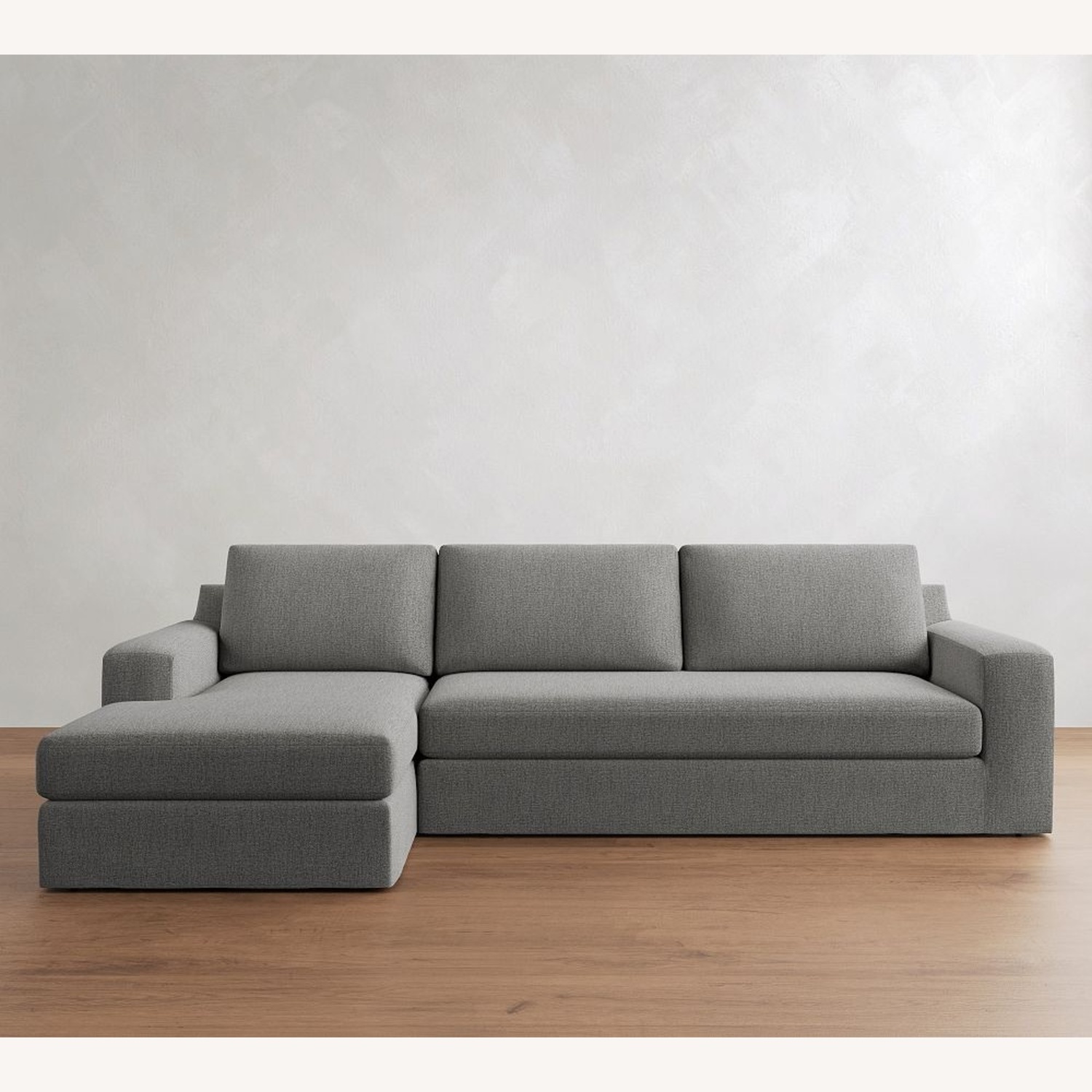 Pottery Barn Big Sur Light Gray 2 Piece Sectional - image-6