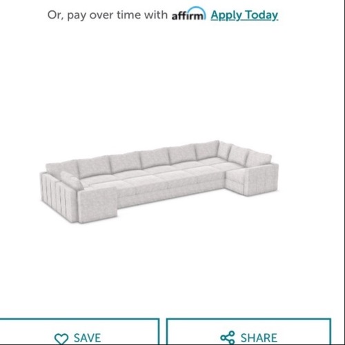 Used LoveSac Couch – 13 Seat Customizable Sectional  for sale on AptDeco