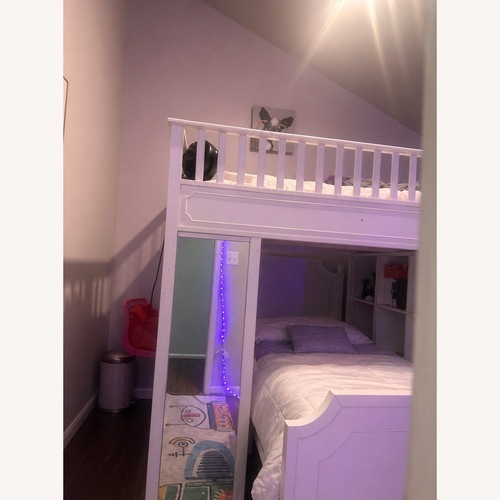 Used Pottery Barn Ava Regency Loft Bed for sale on AptDeco
