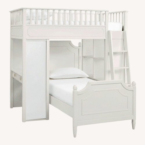 Used Pottery Barn Ava Regency Loft Bed for sale on AptDeco