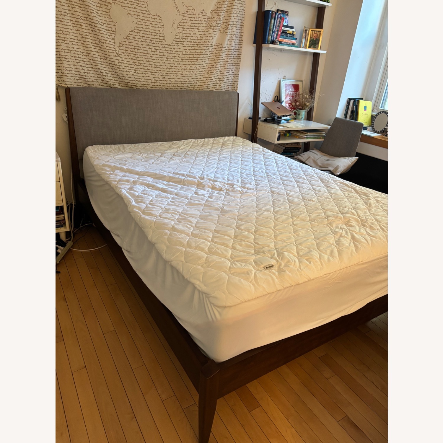 West Elm Modern Bed Frame - image-4