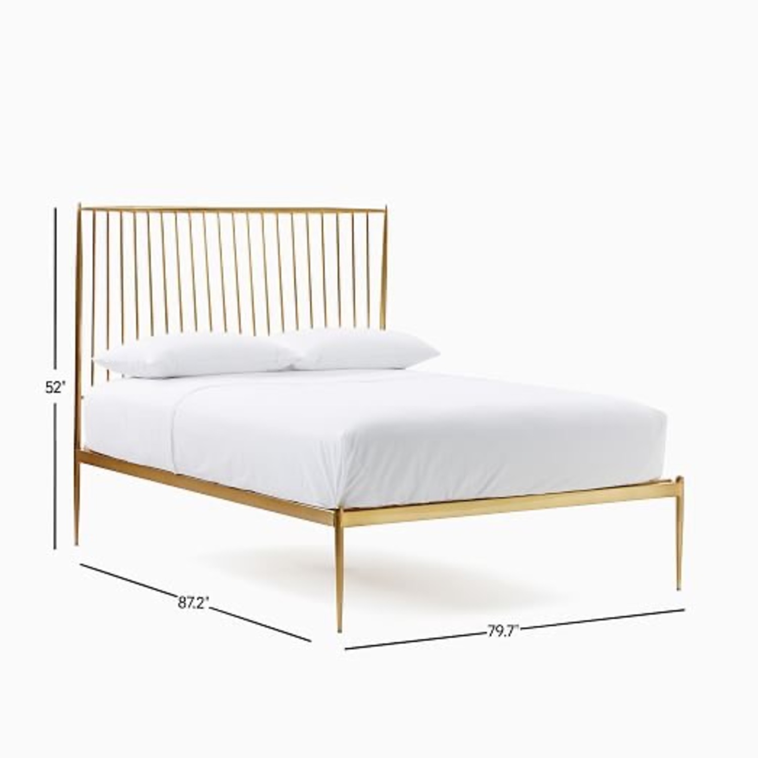 West Elm Stella Queen Bed - image-2