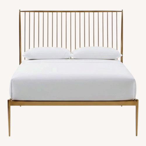 Used West Elm Stella Queen Bed for sale on AptDeco