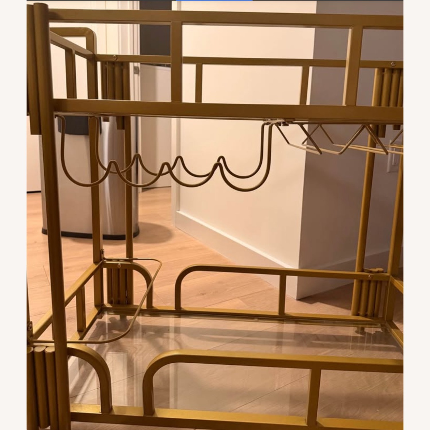 Wayfair Gold Bar Cart - image-3
