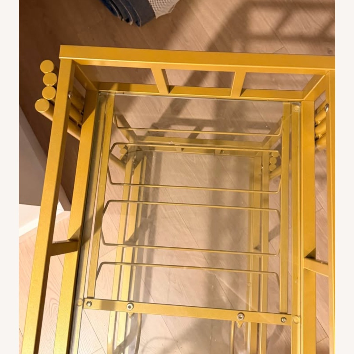 Wayfair Gold Bar Cart - image-5