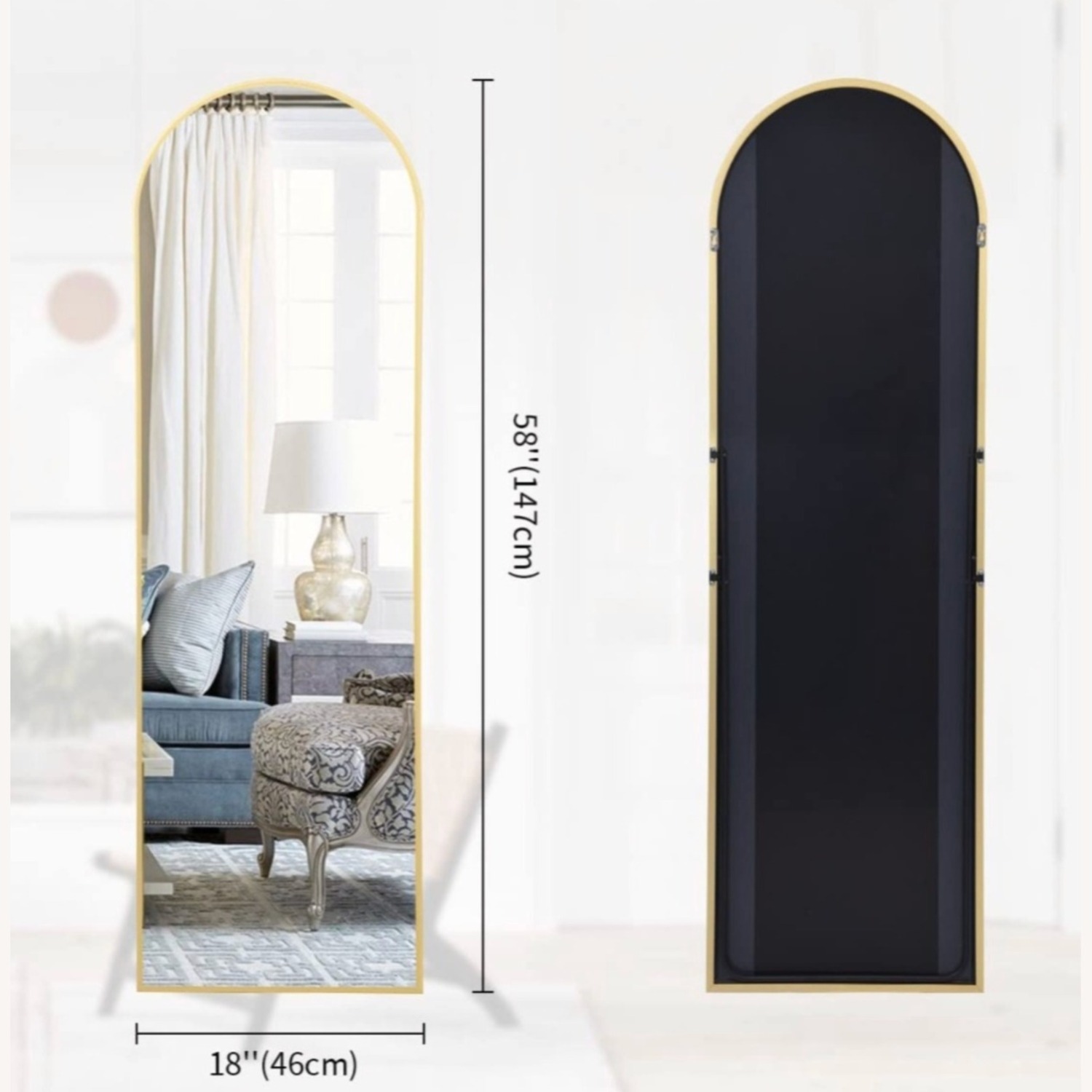 Wayfair Full Length Arch Mirror - image-3
