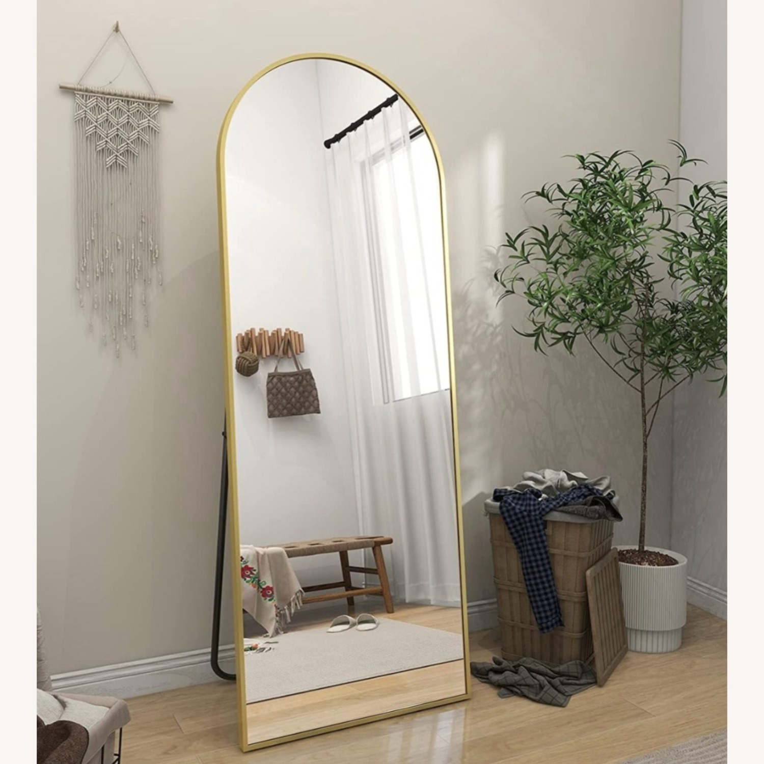 Wayfair Full Length Arch Mirror - image-1