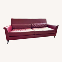 Poltrona Frau Leather Sofa 