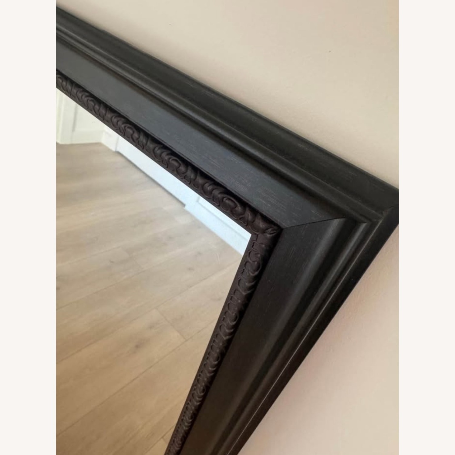 Wayfair Dark Brown Wood Wall Mirror - image-3