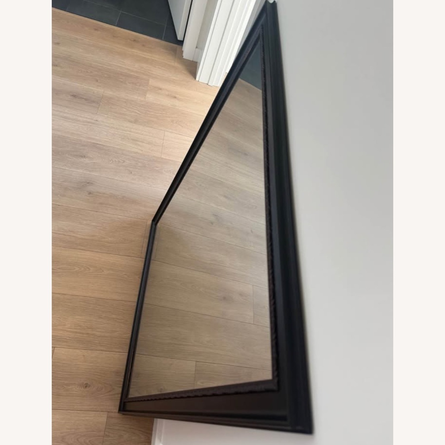 Wayfair Dark Brown Wood Wall Mirror - image-2