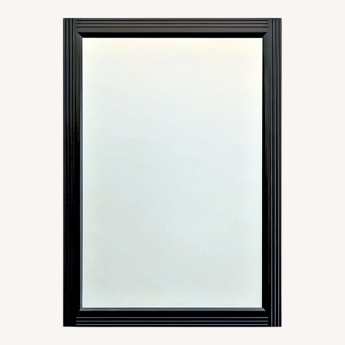 Used Wayfair Dark Brown Wood Wall Mirror for sale on AptDeco