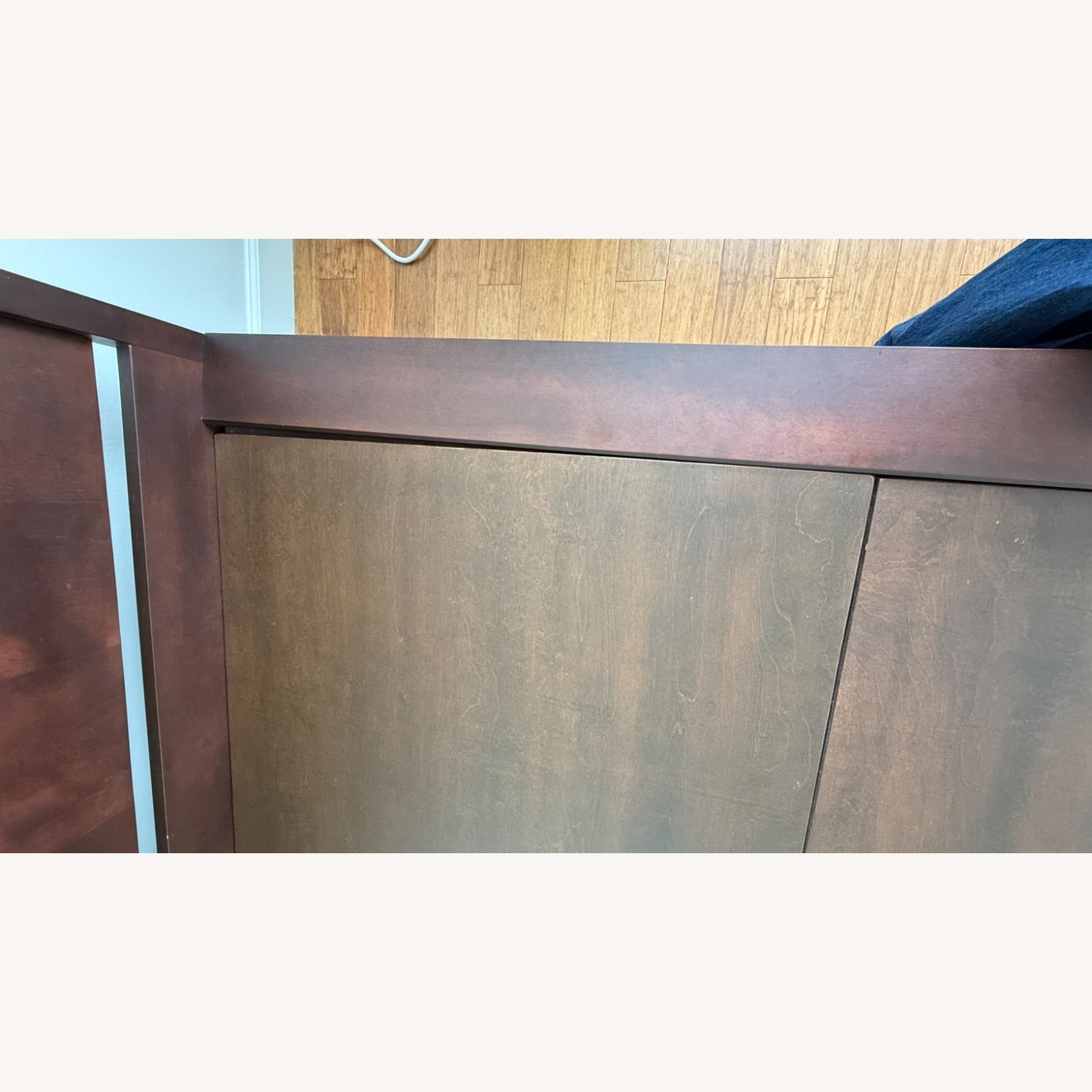 Pompanoosuc Mills Waterbury Dark Brown Wood Full Bed - image-3