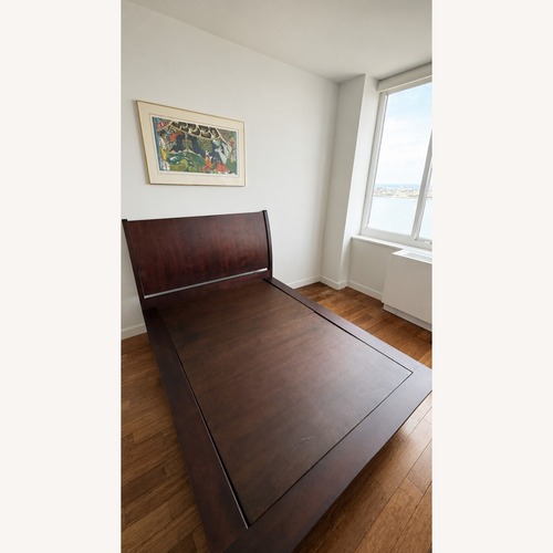 Used Pompanoosuc Mills Waterbury Dark Brown Wood Full Bed for sale on AptDeco