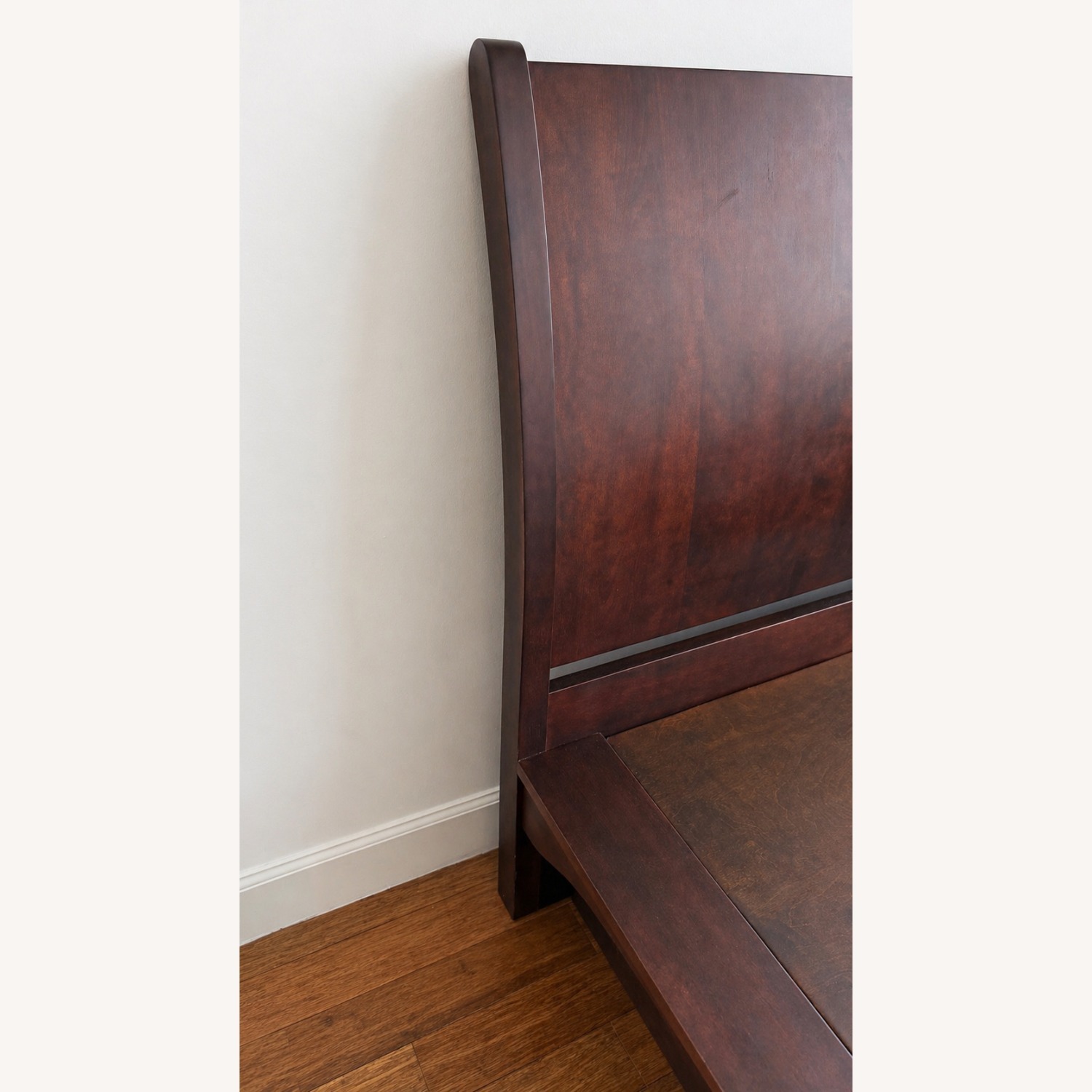 Pompanoosuc Mills Waterbury Dark Brown Wood Full Bed - image-7