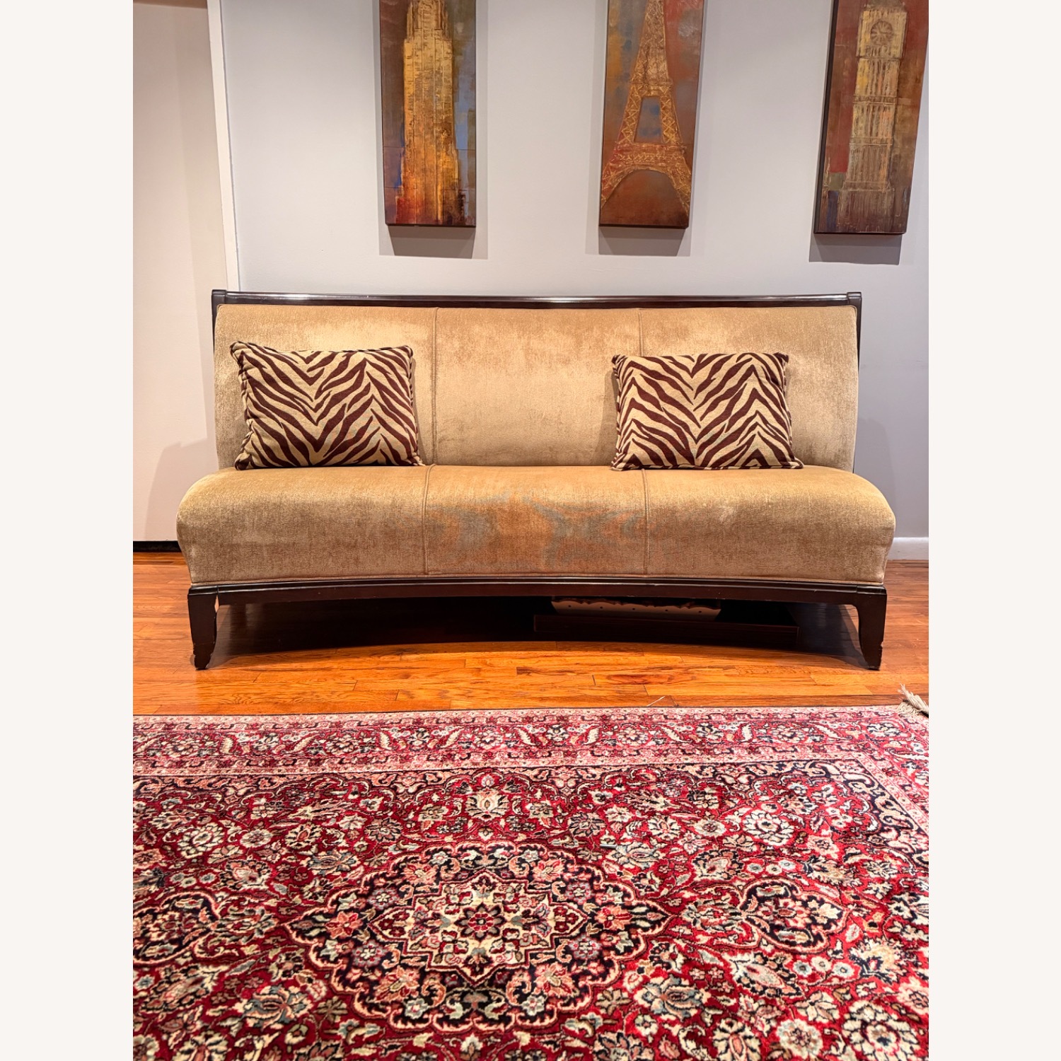 Schnadig Garbo 3 Seat Designer Sofa - image-1