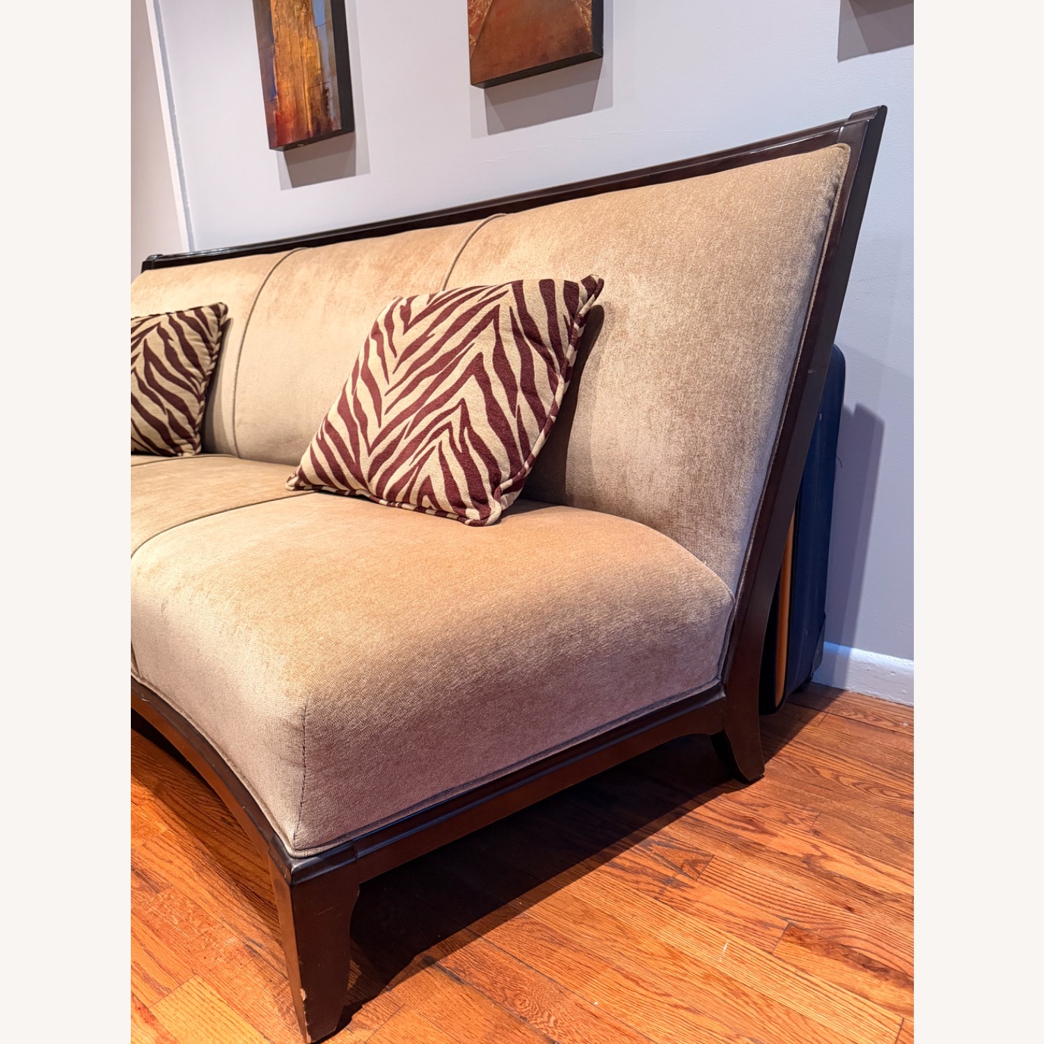 Schnadig Garbo 3 Seat Designer Sofa - image-3